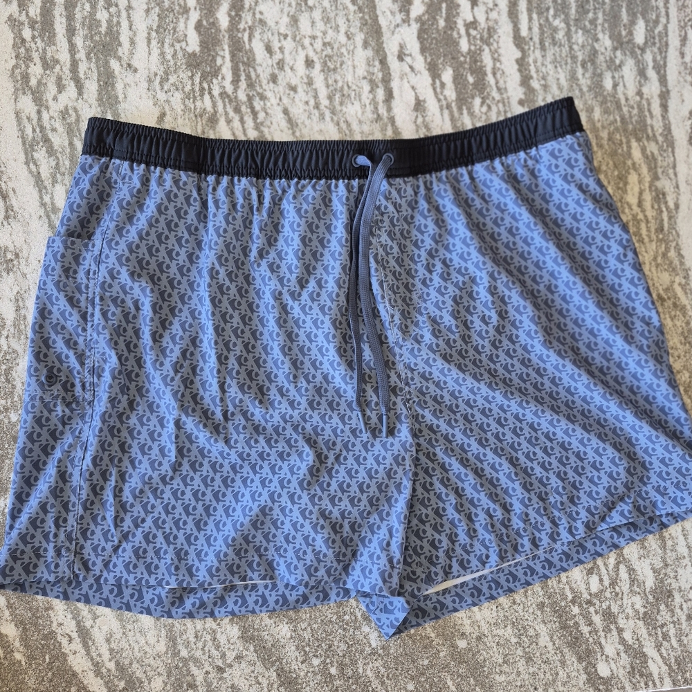 Calvin Klein Men's Allover Swim Shorts Size XXL NEW